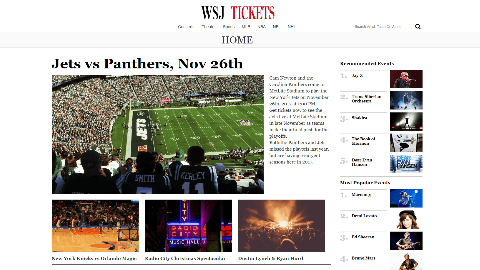 Wall Street Journal Demo