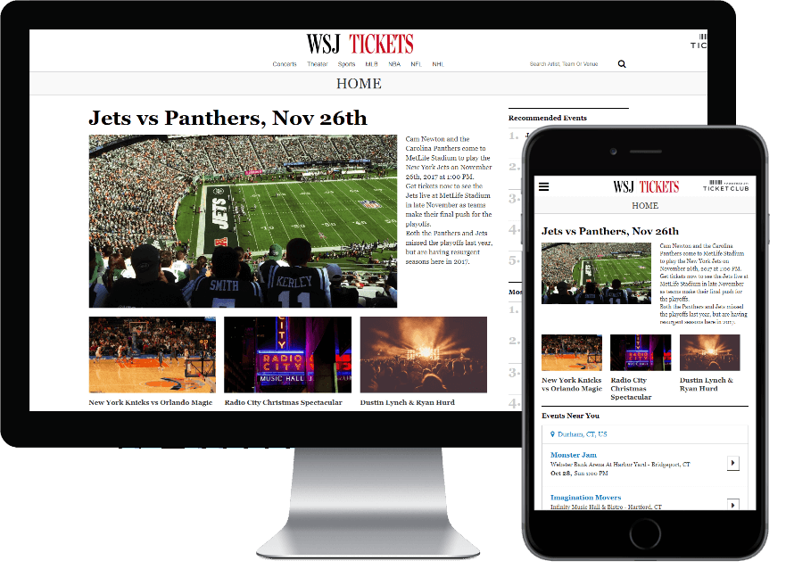 Wall Street Journal Demo